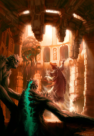 Illustration for article titled Luscious Game Art Makes Robots and Beasts Look Great Together